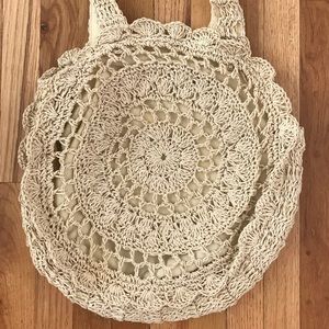 Boutique raffia bag